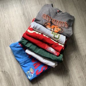 Bundle Of Tees, Sweats, Jackets, Vintage Items